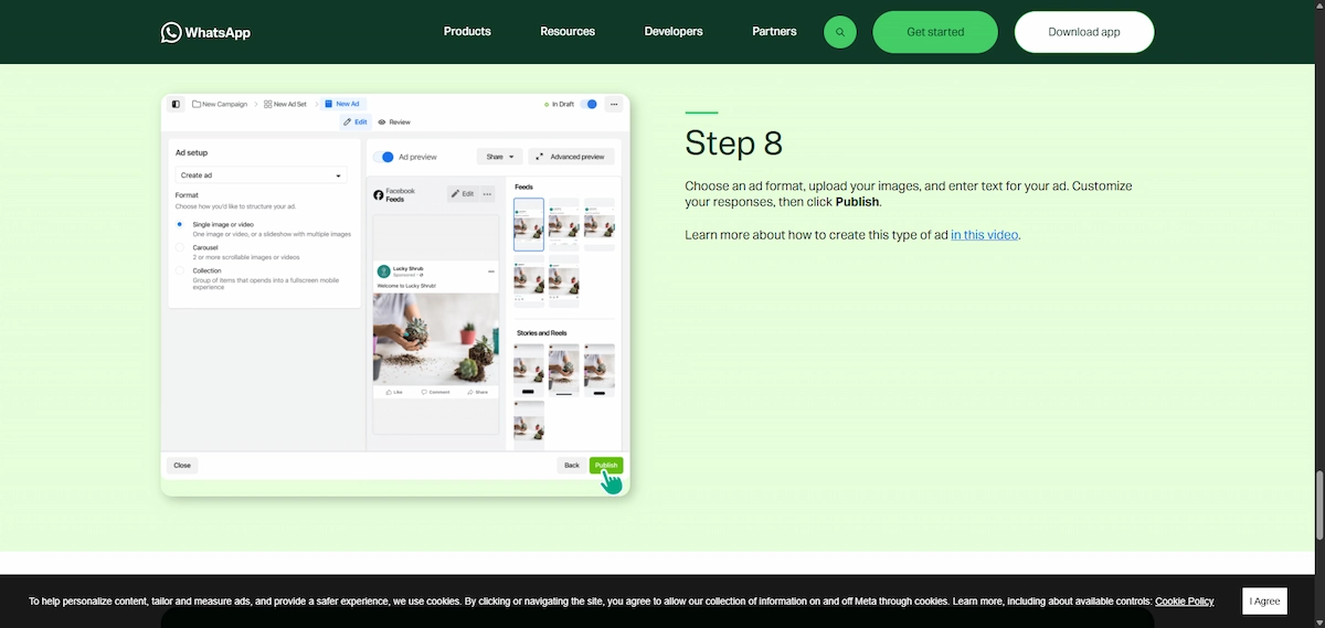 8. Arrange delivery and follow up