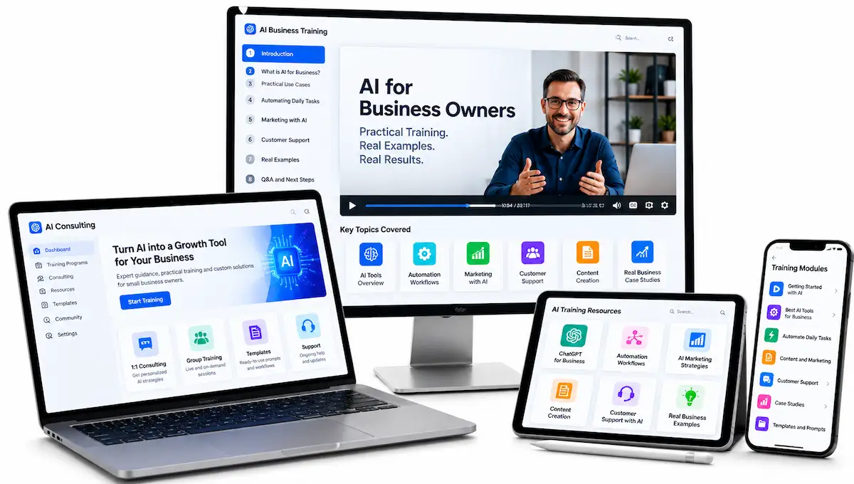 AI Consulting and Training for Business Owners