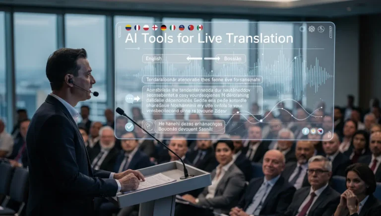 AI tools for live translation