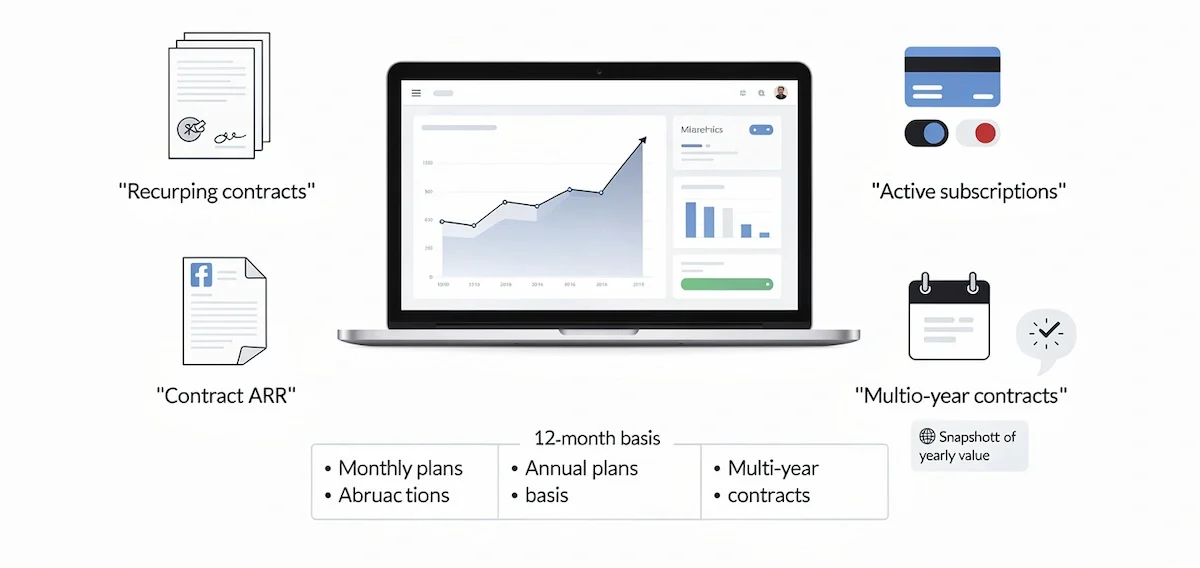 ARR stands for annual recurring revenue