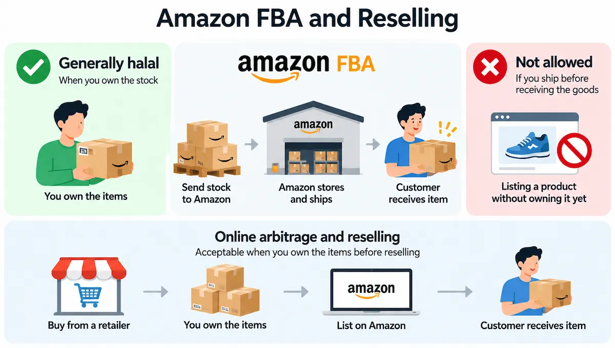 Amazon FBA and reselling