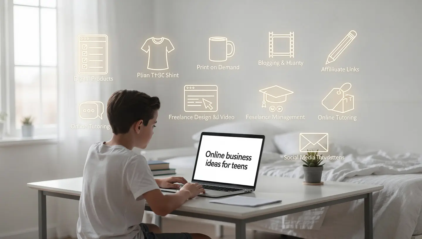 Best Online Business Ideas for Teens With No Money