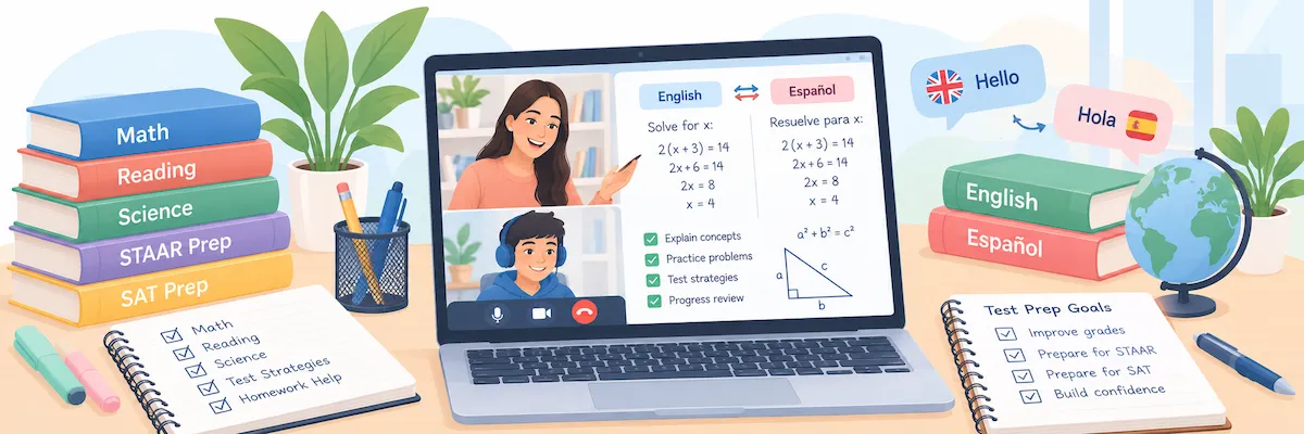 Bilingual Tutoring and Test Prep