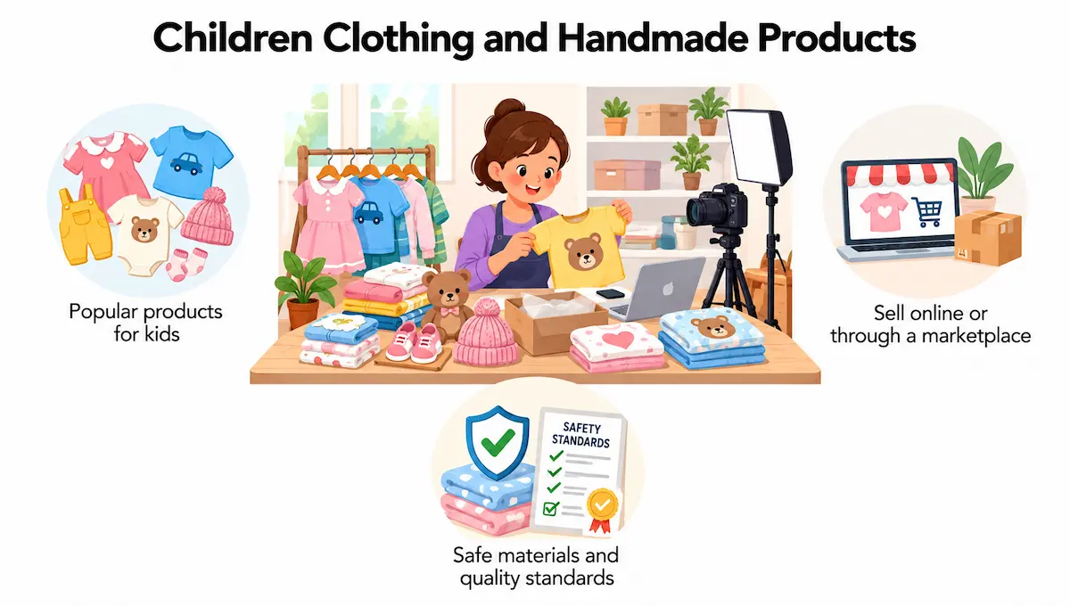 Children Clothing and Handmade Products
