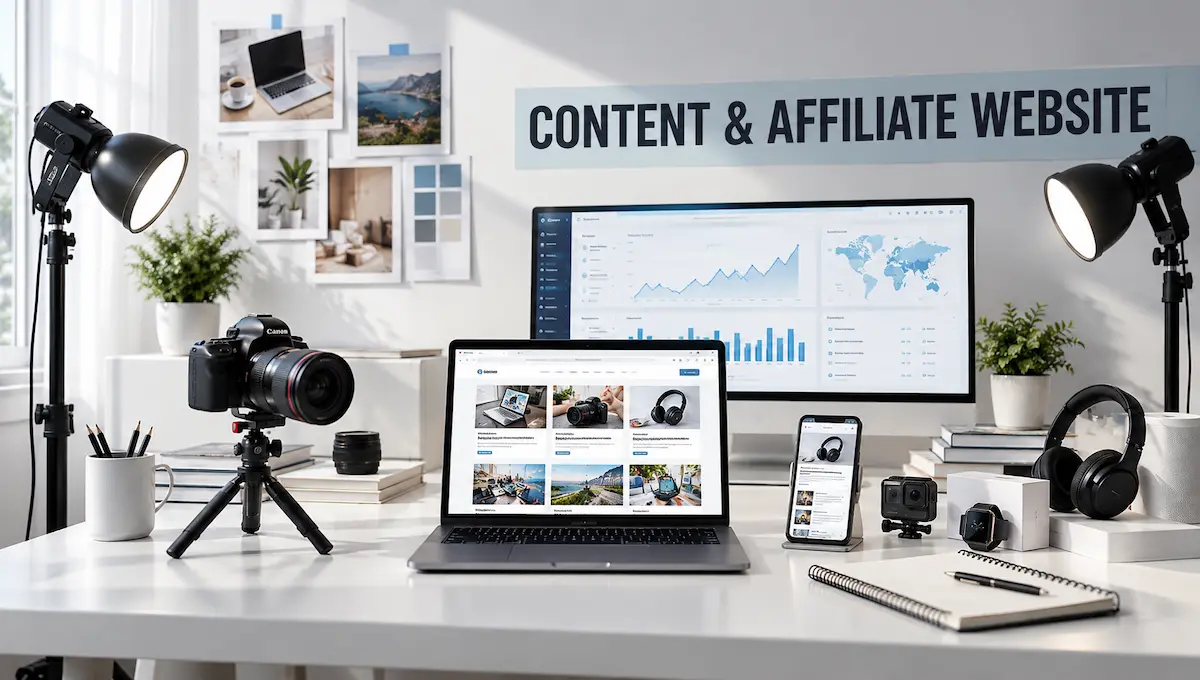 Content and Affiliate Website