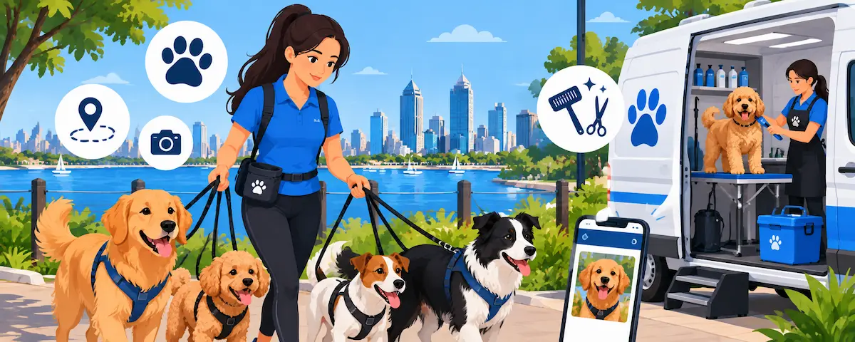 Dog Walking and Mobile Grooming