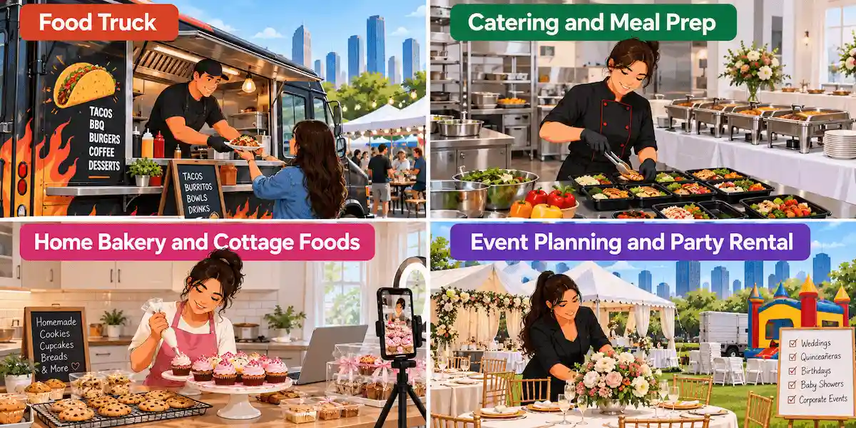 Food and Event Business Ideas in Houston