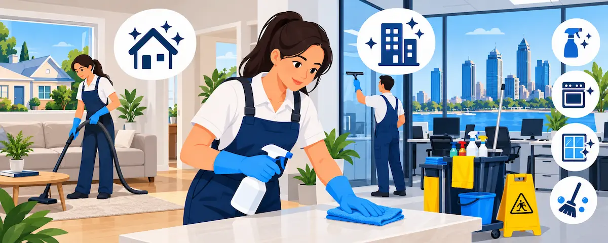 Home and Commercial Cleaning