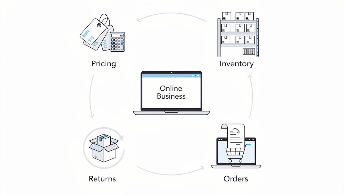 How to Run Pricing, Inventory, Orders, and Returns