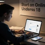 How to Start an Online Business Under 18