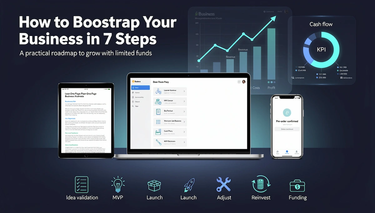 How to bootstrap a business