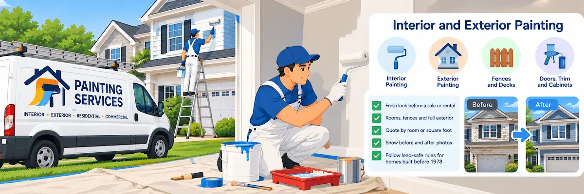 Interior and Exterior Painting