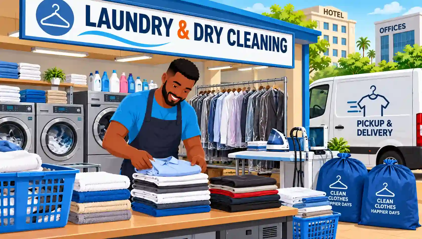 laundry business in Ghana