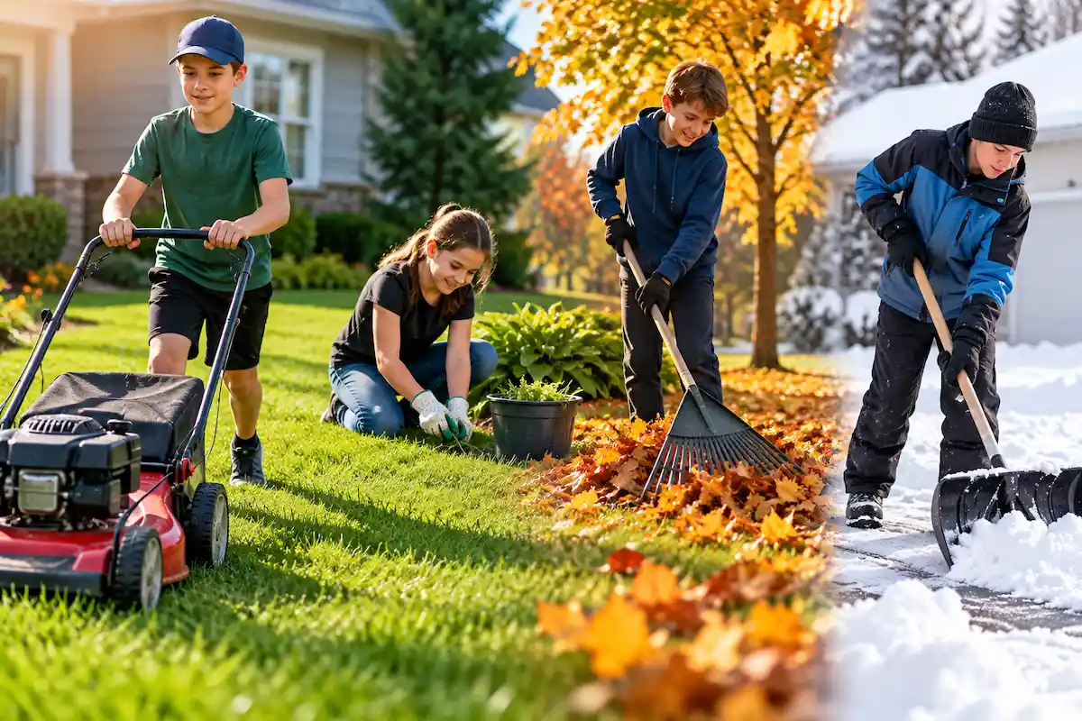 Lawn care and yard work