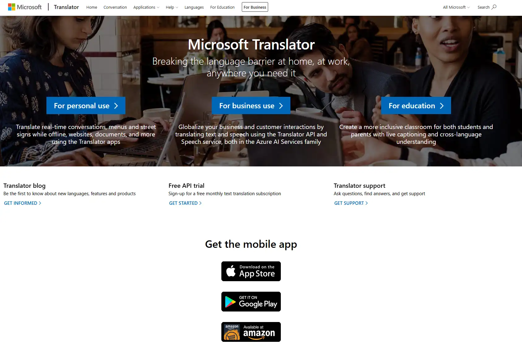 Microsoft Translator