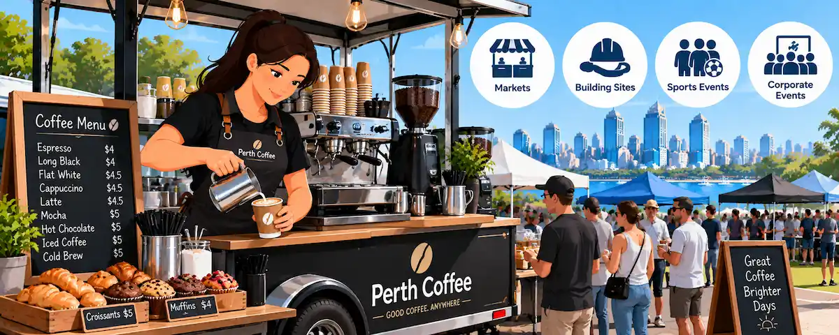Mobile Coffee Cart
