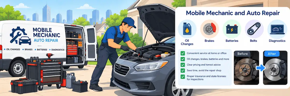 Mobile Mechanic and Auto Repair