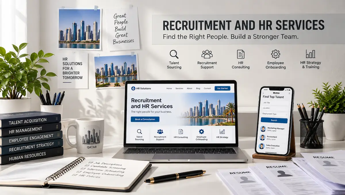 Modern HR Recruitment Workspace