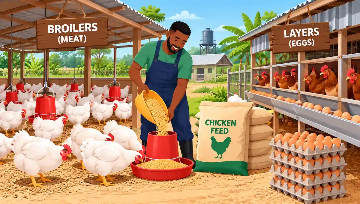 Poultry farming in Ghana
