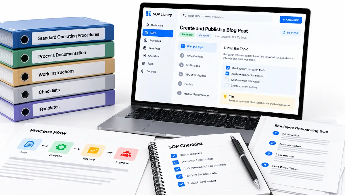 SOP and Process Documentation