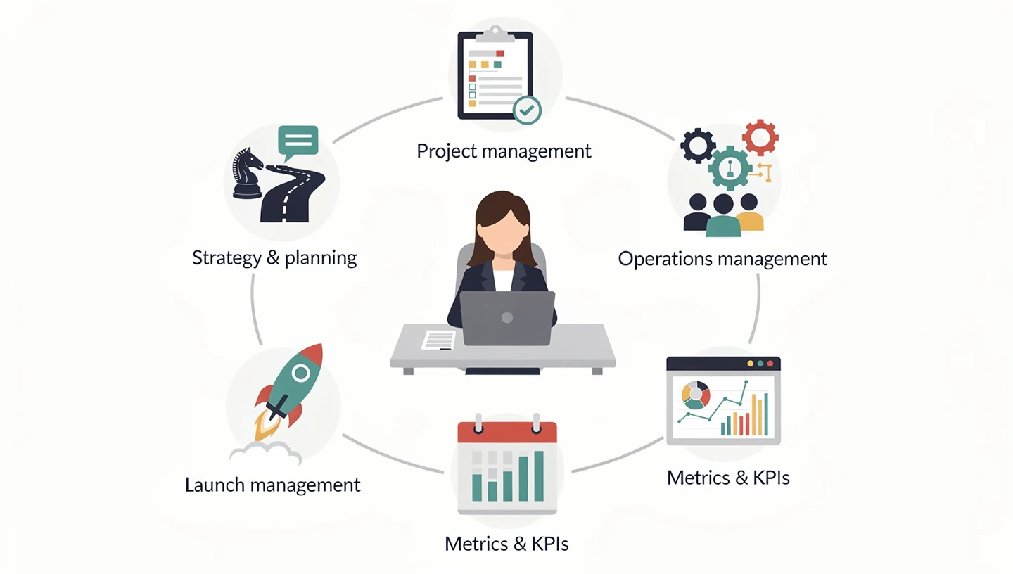 What does an online business manager do