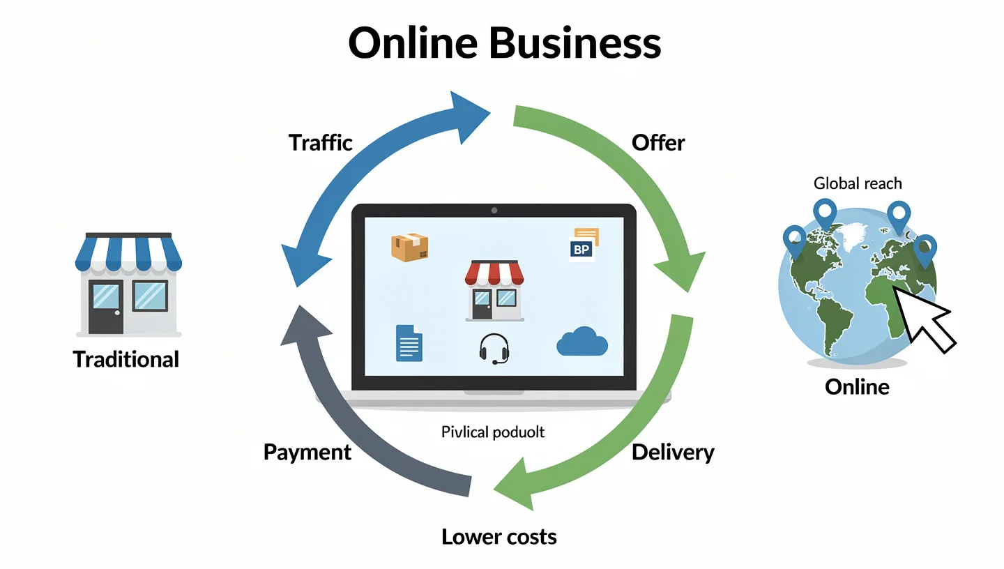 What is an online business