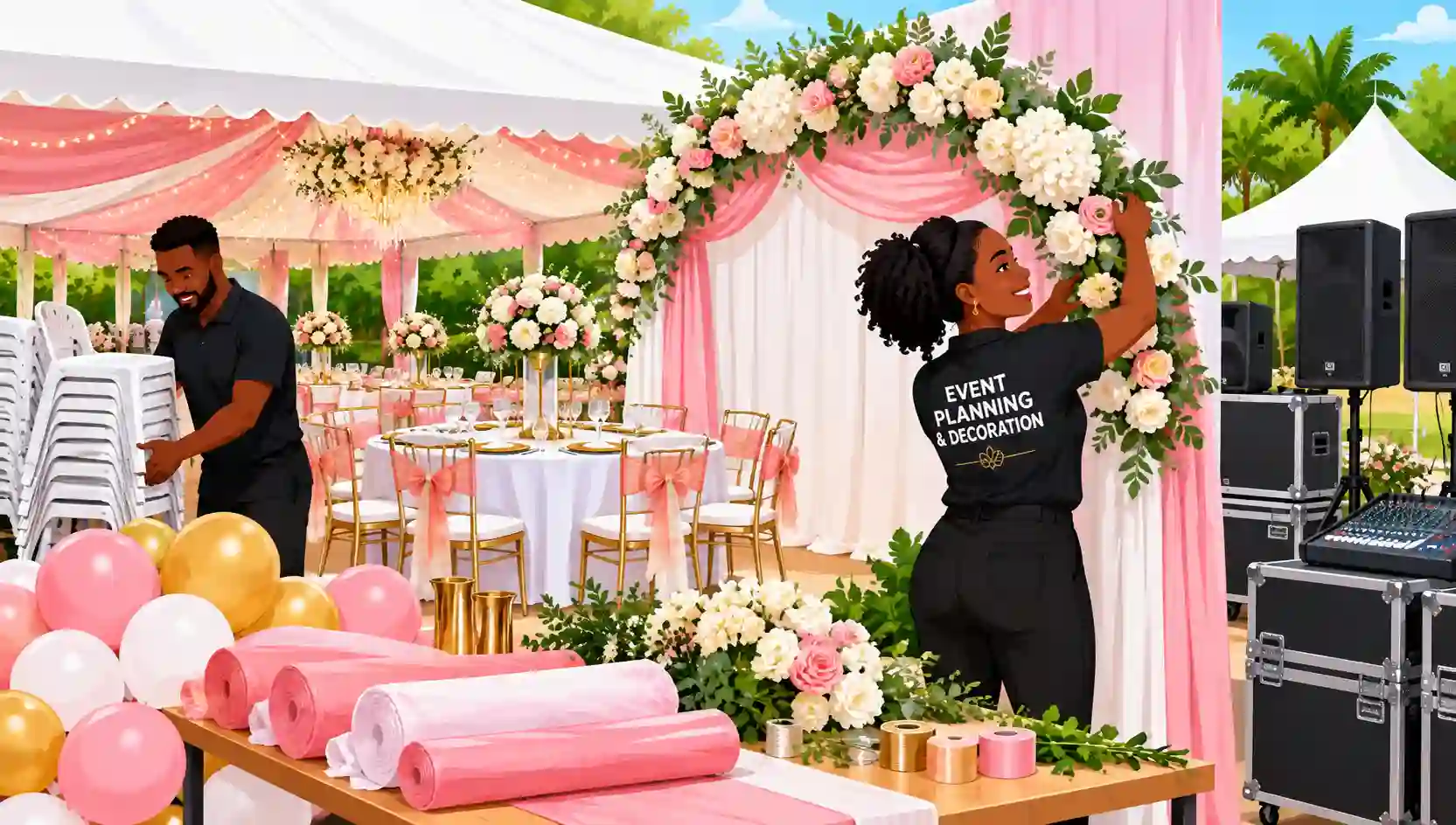 event planning business in Ghana