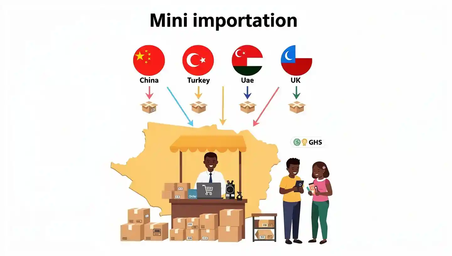 mini importation business in Ghana
