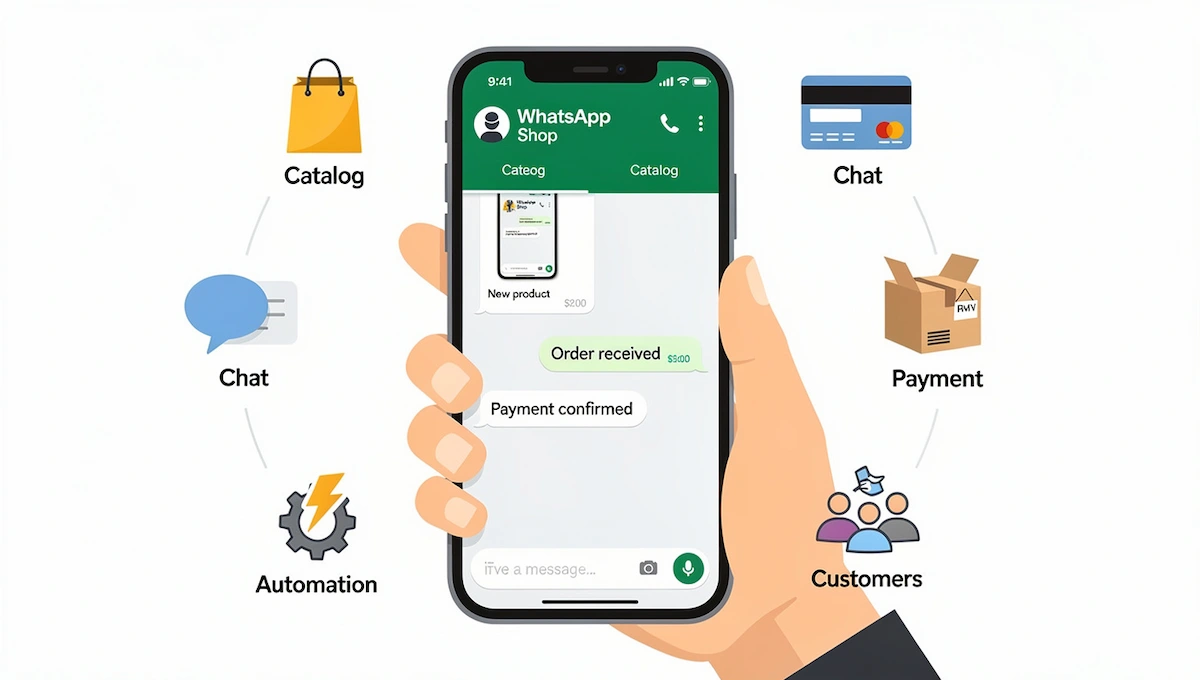 online business using WhatsApp