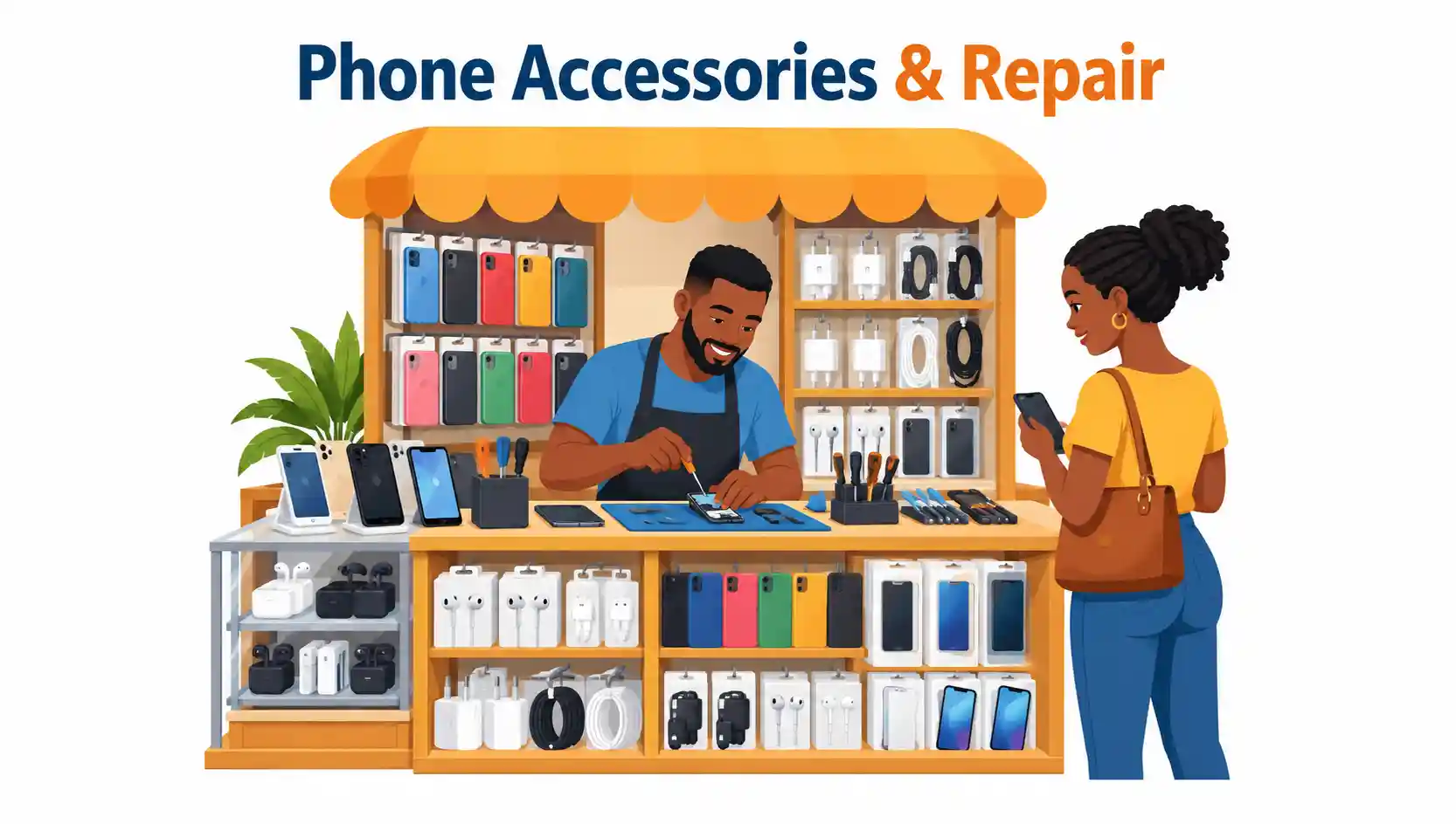 phone repair business in Ghana