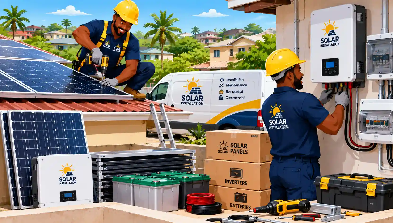 solar business in Ghana
