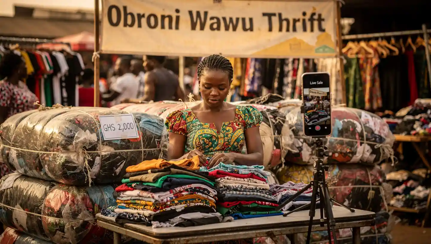 thrift clothing business in Ghana